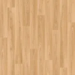 Light tan oak wood-effect vinyl flooring