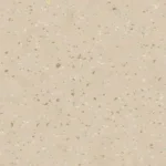 Warm beige Pearlazzo PUR vinyl flooring with chips