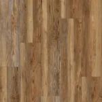 rustic wood-look vinyl planks with a natural knot pattern.